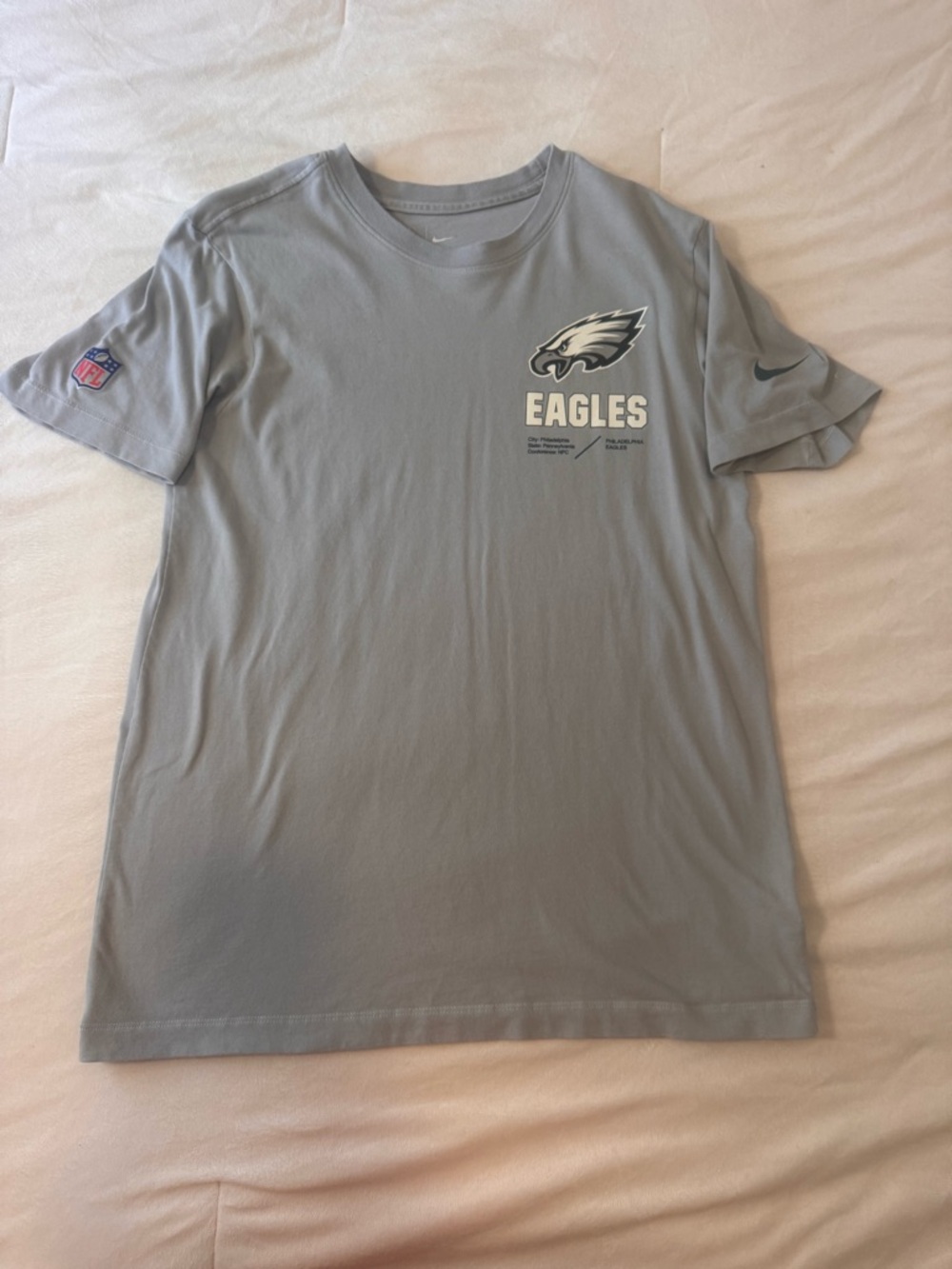 Nike Gray Philadelphia Eagles Short-Sleeve Tee